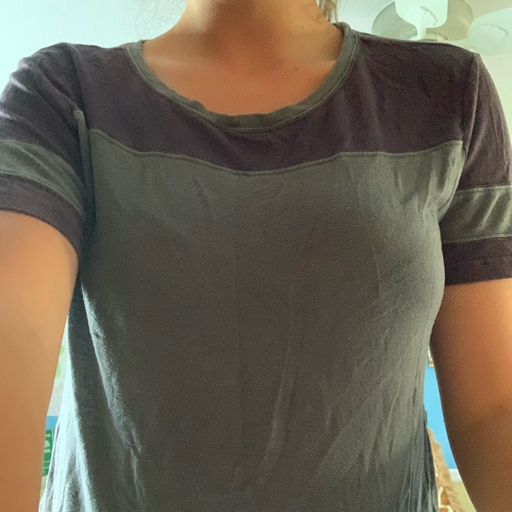 Pacsun Blue/green soft t-shirt